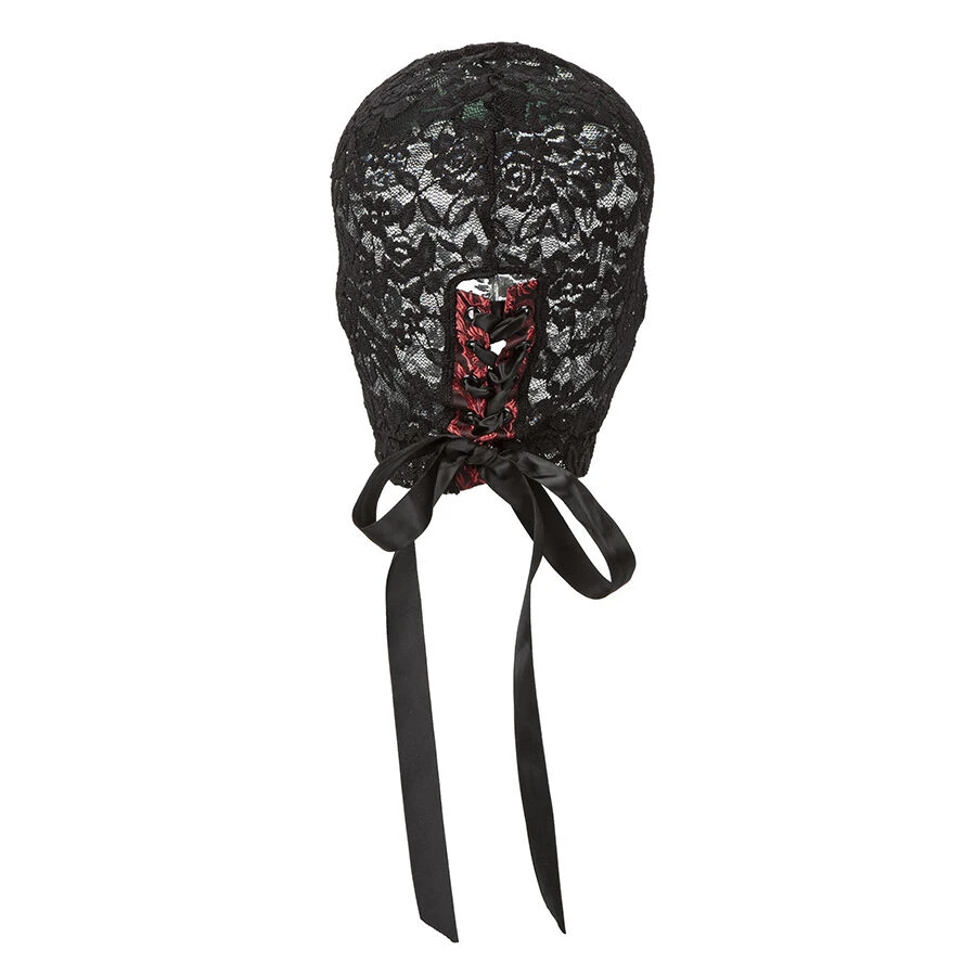 CALEXOTICS - SCANDAL SCHWARZE SPITZEN-BALALAVA MIT SCHLEIFE